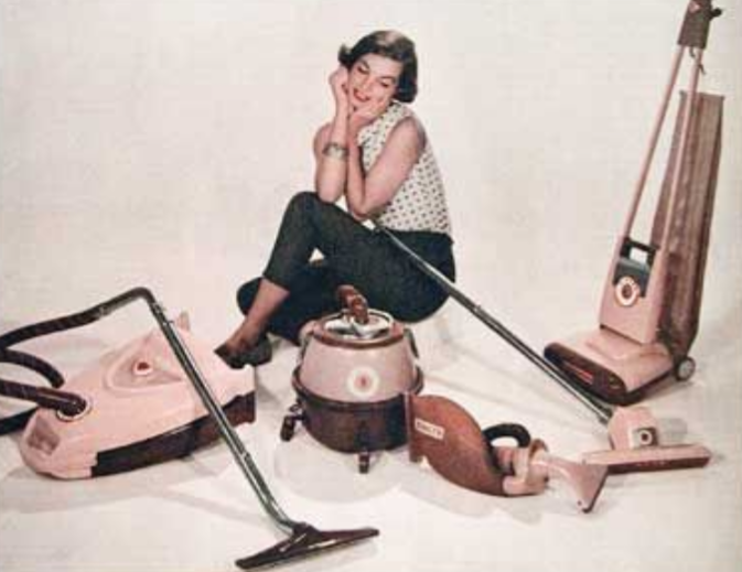 دنیای قدیم جاروبرقی و تبلیغات قدیم