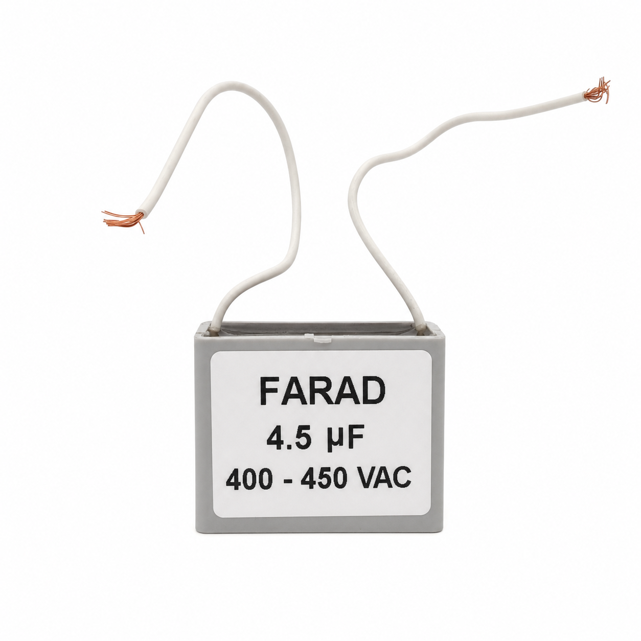 خازن 4.5 میکروفاراد ( خازن کتابی )
