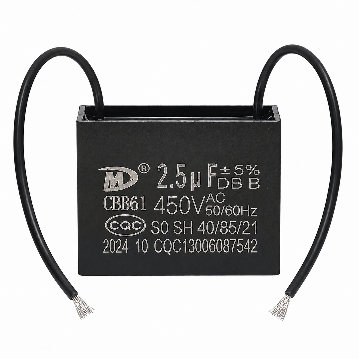 خازن 2.5 میکروفاراد ( خازن کتابی )